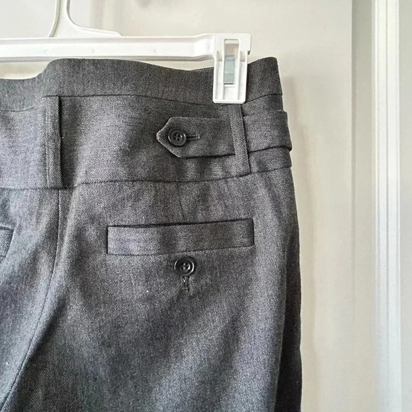 Anthropologie Cartonnier Straight Leg Gray Trousers | size 4 - Picture 5 of 7